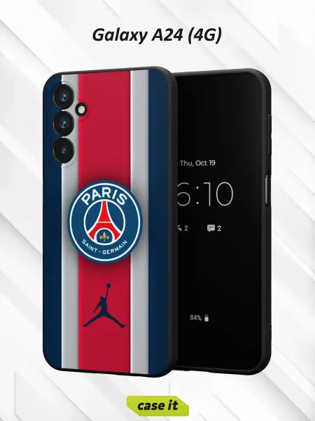 Case it Чехол на Samsung A24 4G с принтом Paris Saint-Germain
