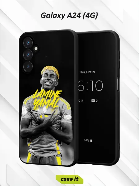 Case it Чехол на Samsung A24 4G с принтом Ламин Ямаль Барселона