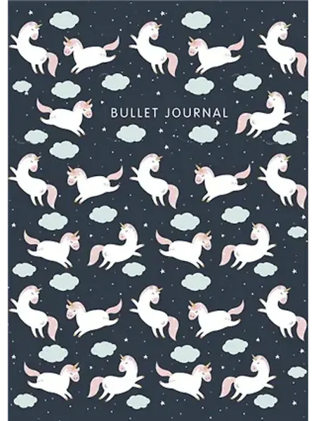 Эксмо Блокнот в точку. Bullet Journal (единороги)