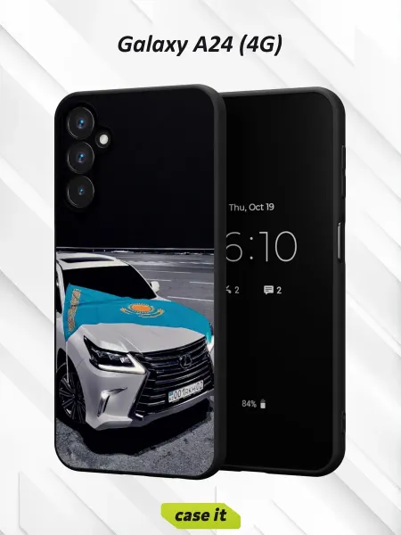 Case it Чехол на Samsung A24 4Gс принтом Автомобиль