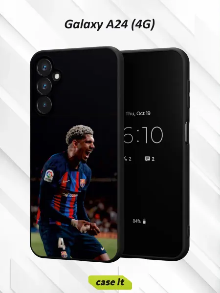 Case it Чехол на Samsung A24 4Gс принтом Рональд Араухо