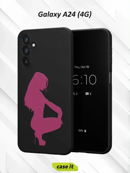 Case it Чехол на Samsung A24 4Gс принтом Девушка