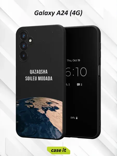 Case it Чехол на Samsung A24 4Gс принтом Планета Земля