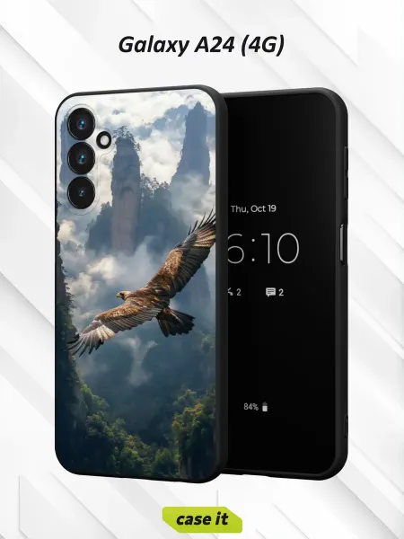 Case it Чехол на Samsung A24 4Gс принтом Парящий в небе
