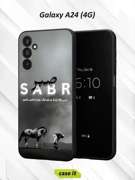 Case it Чехол на Samsung A24 4Gс принтом терпение