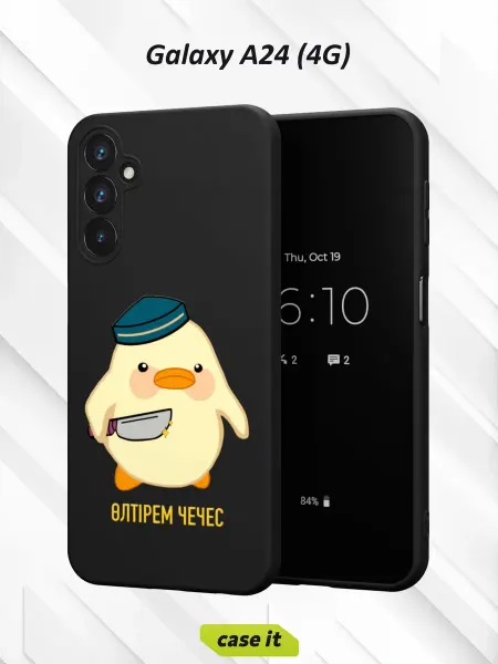 Case it Чехол на Samsung A24 4Gс принтом Утка