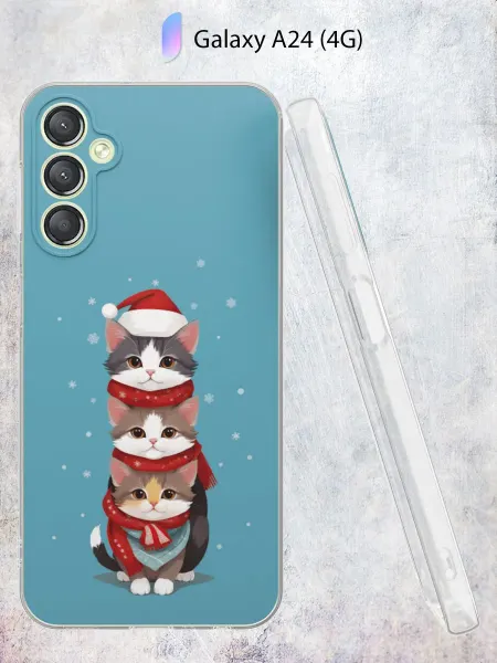 Secret.Case.Store Чехол на Samsung A24 4G с принтом Новый год