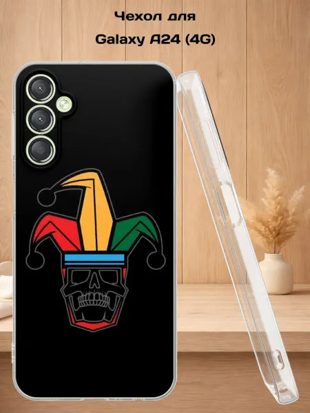 Case Style Чехол на Samsung A24 4G с принтом Джокер