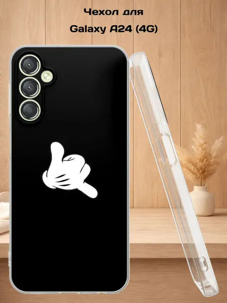 Case Style Чехол на Samsung A24 4G с принтом Микки Маус