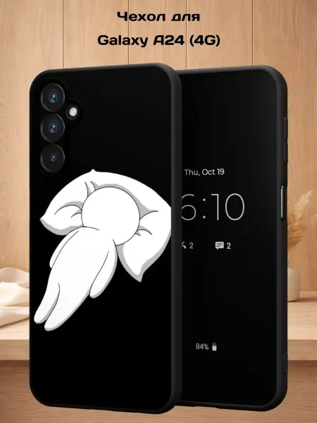 Case Style Чехол на Samsung A24 4G с принтом Мемный человечек