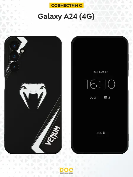DesignOnCase Чехол на Samsung A24 4G с принтом Веном