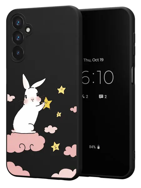 FACTORIA Чехол на Samsung A24 4G с принтом Зайка