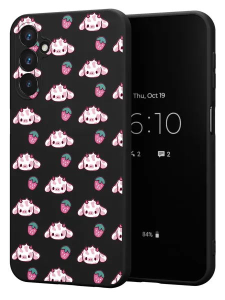 FACTORIA Чехол на Samsung A24 4G с принтом Коровки