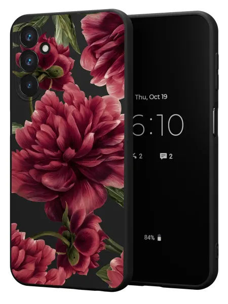 FACTORIA Чехол на Samsung A24 4G с принтом Пионы