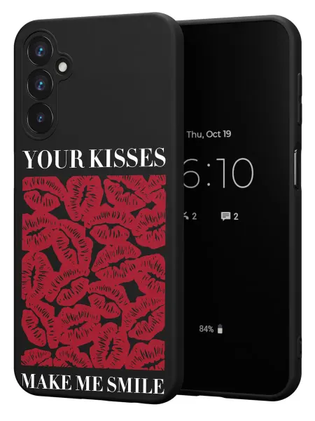 FACTORIA Чехол на Samsung A24 4G с принтом Поцелуи