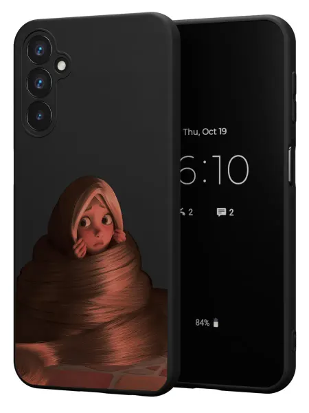 FACTORIA Чехол на Samsung A24 4G с принтом Рапунцель