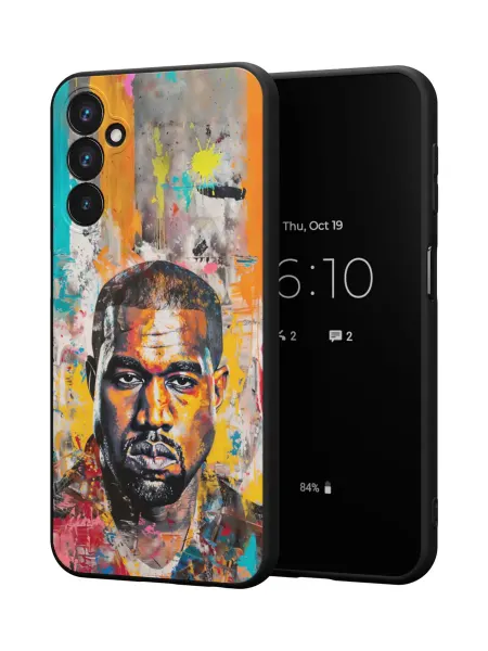 QuestCase Чехол на Samsung A24 4G с принтом Kanye West