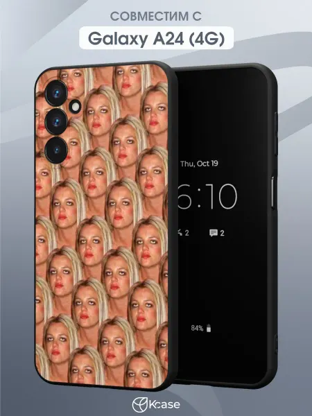 Kcase Чехол на Samsung A24 4G с принтом Бритни Спирс