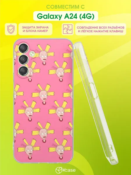 Kcase Чехол на Samsung A24 4G с принтом Ягненок