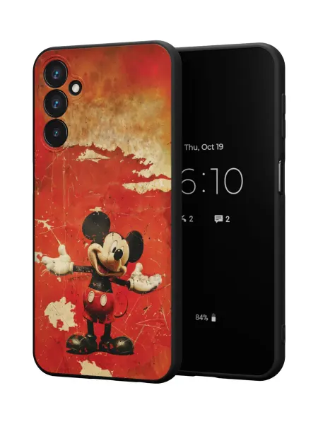 QuestCase Чехол на Samsung A24 4G с принтом Микки Маус