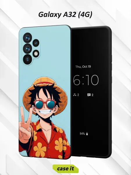 Case it Чехол на Samsung A32 4Gс принтом Монки Д. Луффи
