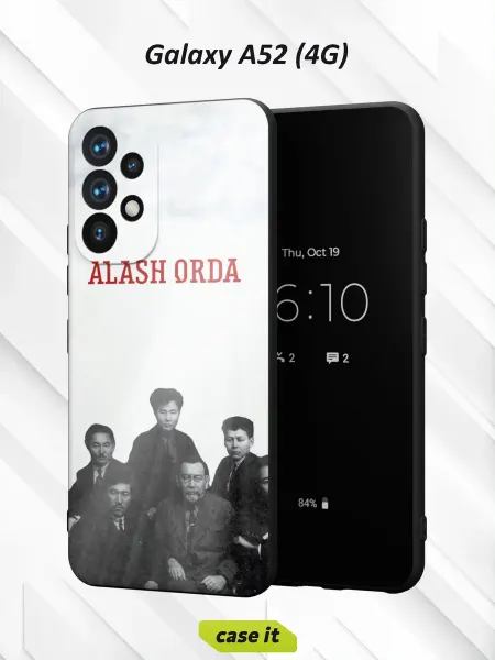 Case it Чехол на Samsung A52 4Gс принтом Alash Orda
