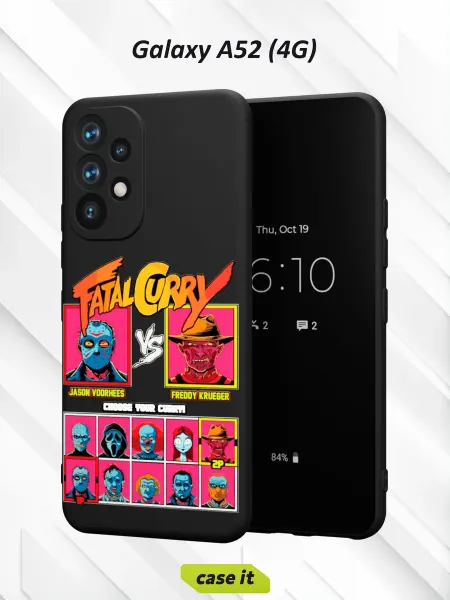 Case it Чехол на Samsung A52 4Gс принтом Jason and Freddie