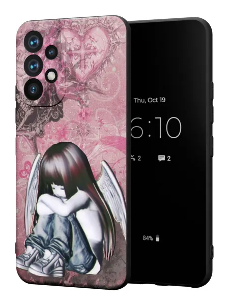PBl store Чехол на Samsung A52 4G с принтом Angel Y2K