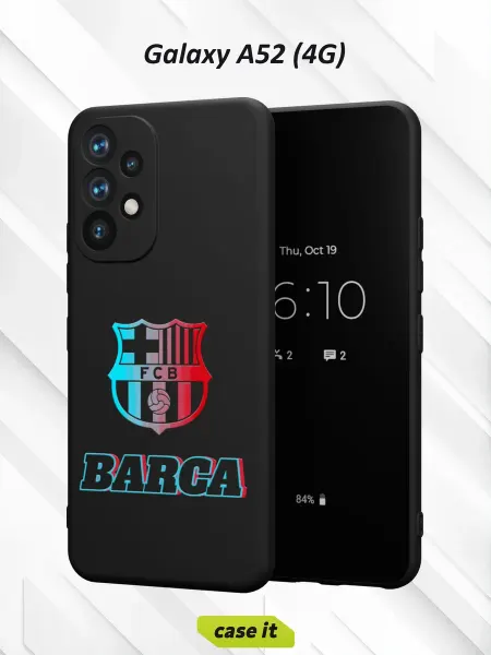 Case it Чехол на Samsung A52 4Gс принтом BARCA