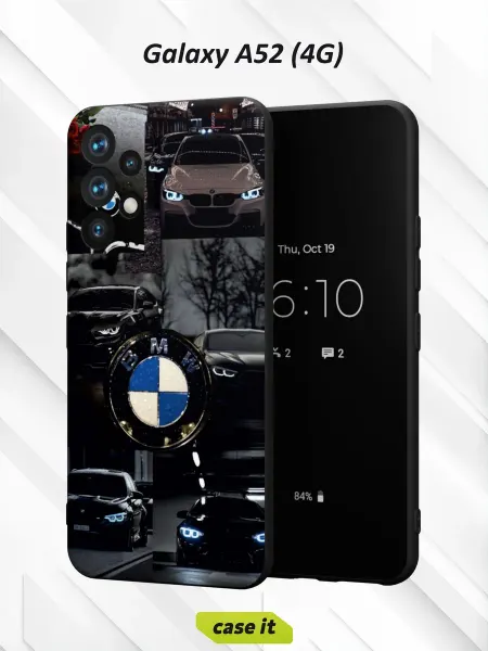 Case it Чехол на Samsung A52 4Gс принтом BMW