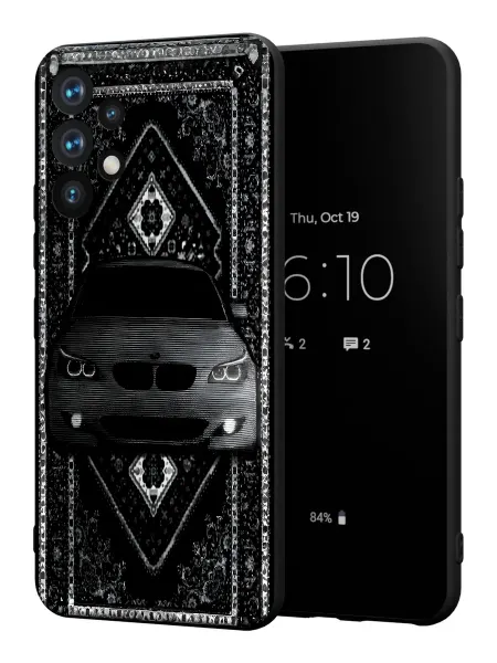 PBl store Чехол на Samsung A52 4G с принтом BMW e60 Ковер