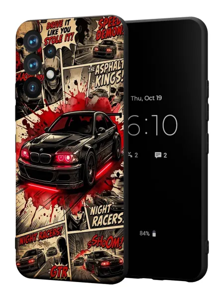 PBl store Чехол на Samsung A52 4G с принтом BMW gtr