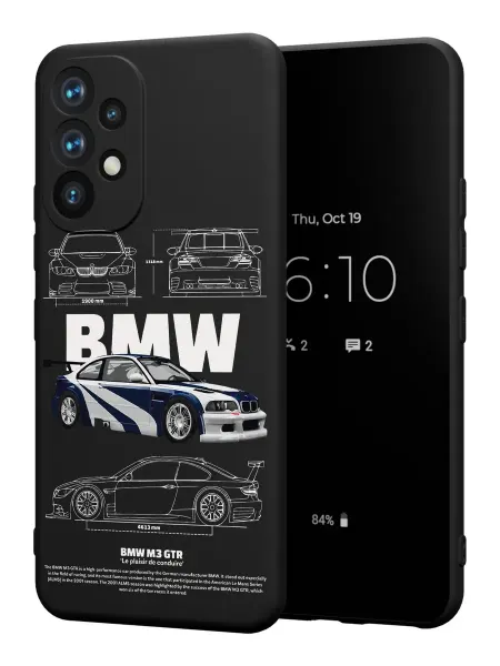PBl store Чехол на Samsung A52 4G с женским BMW принтом
