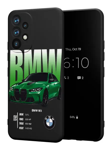 PBl store Чехол на Samsung A52 4G с принтом BMW м3