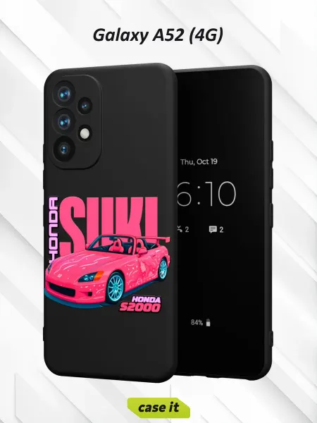 Case it Чехол на Samsung A52 4Gс принтом The red car