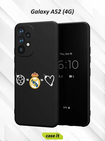 Case it Чехол на Samsung A52 4Gс принтом ФК FCB