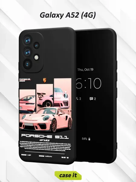 Case it Чехол на Samsung A52 4Gс принтом Powder Machine