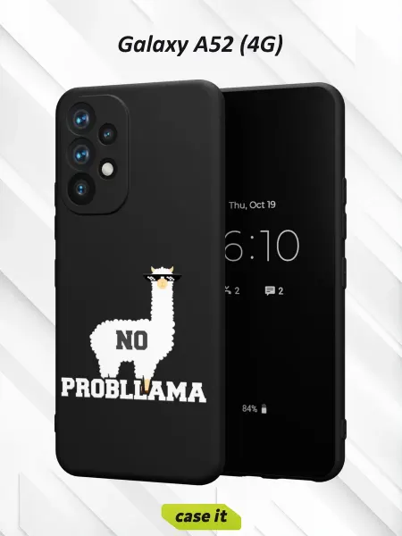 Case it Чехол на Samsung A52 4Gс принтом Probllama