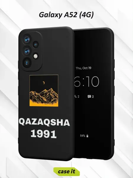 Case it Чехол на Samsung A52 4Gс принтом QAZAQSHA