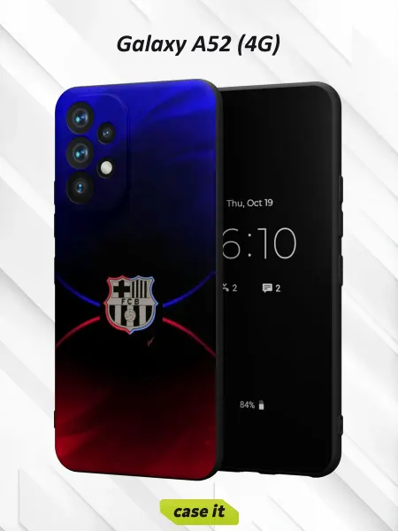 Case it Чехол на Samsung A52 4G с принтом Барселона с дугами