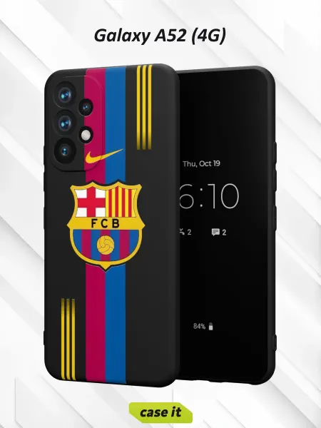 Case it Чехол на Samsung A52 4G с принтом фрагмент формы Барселоны