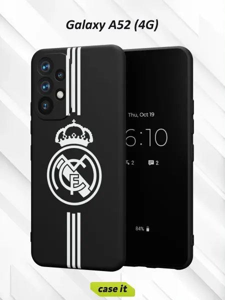 Case it Чехол на Samsung A52 4G с принтом ФК РЕАЛ ЧБ