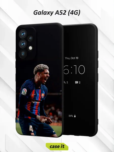 Case it Чехол на Samsung A52 4Gс принтом Рональд Араухо