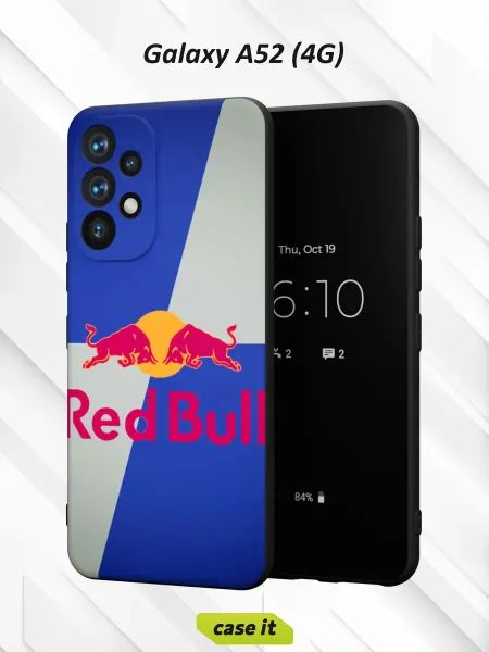 Case it Чехол на Samsung A52 4Gс принтом ред булл