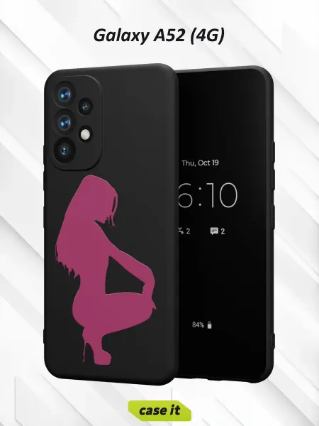 Case it Чехол на Samsung A52 4Gс принтом Девушка