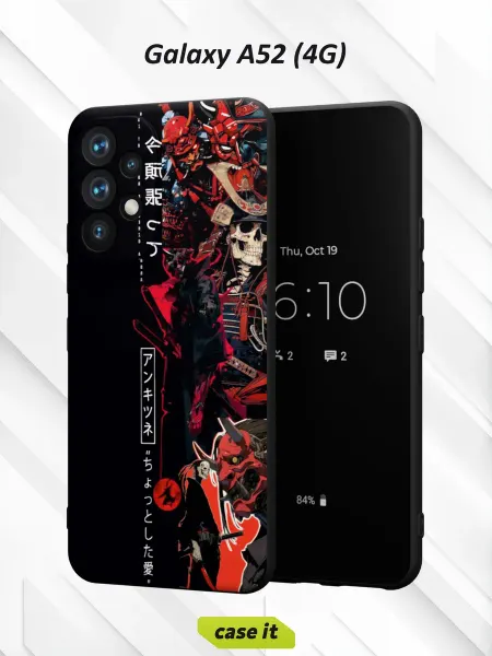 Case it Чехол на Samsung A52 4Gс принтом Демон