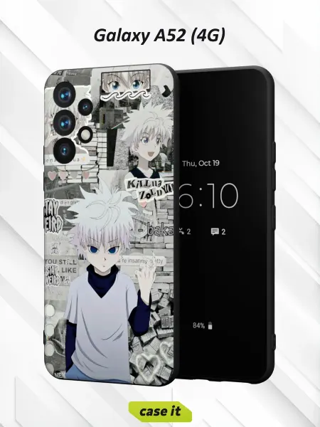 Case it Чехол на Samsung A52 4Gс принтом Киллуа Золдик