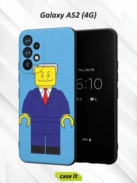 Case it Чехол на Samsung A52 4Gс принтом Лего