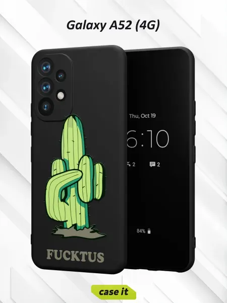Case it Чехол на Samsung A52 4Gс принтом Фактус