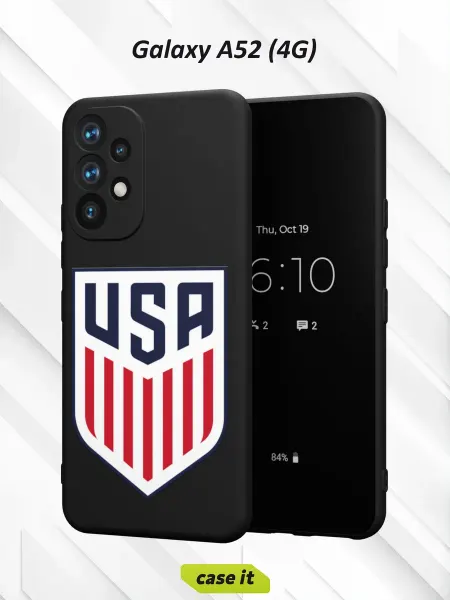 Case it Чехол на Samsung A52 4Gс принтом USA